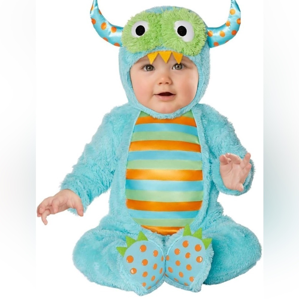 Blue Monster Baby Costume